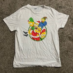 XL christmas simpsons t shirt